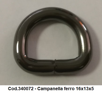 Cod.340072 - Campanella ferro 16x13x5-image